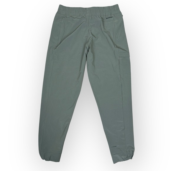 Columbia Women's Omni-Shield‎ Pleasant Creek Jogger Pant Size M Army Green EUC - Picture 1 of 11